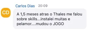 Agente de I.A no WhatsApp em conversa real